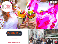 Tablet Screenshot of eightturncrepe.com